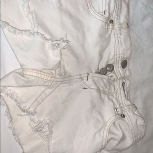 Free People Jean Shorts